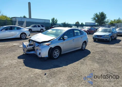 2010 Toyota Prius Iv z USA, uszkodzony, nr VIN JTDKN3DU0A0086811